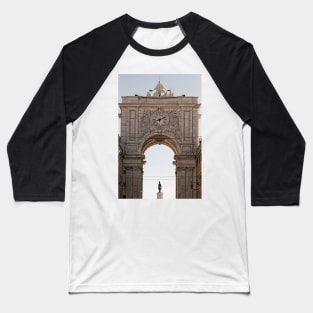 Rua Augusta Arch - Street Side - 1 © Baseball T-Shirt